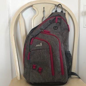 Waterproof sling backpack